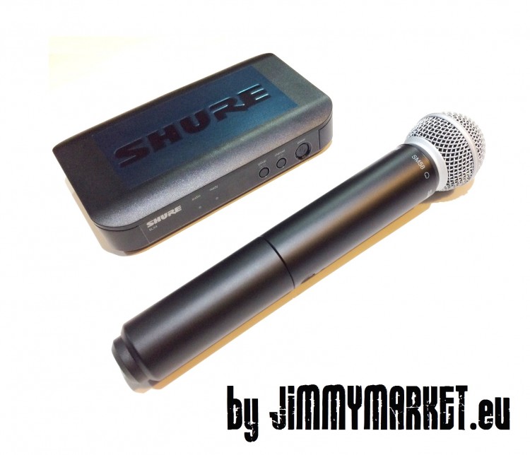 Shure BLX24E-SM58 Bezdrôtový Mikrofón-Hudobné Nástroje SKLADOM JIMMY MARKET SENICA – Obrázok 3