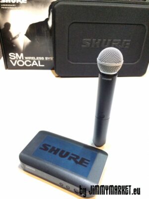 Shure BLX24E-SM58 Bezdrôtový Mikrofón-Hudobné Nástroje SKLADOM JIMMY MARKET SENICA