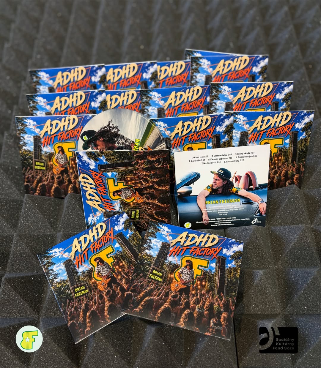SKLADOM Hudobné CD BRIAN FREEMAN - ADHD Hit Factory - Image 2