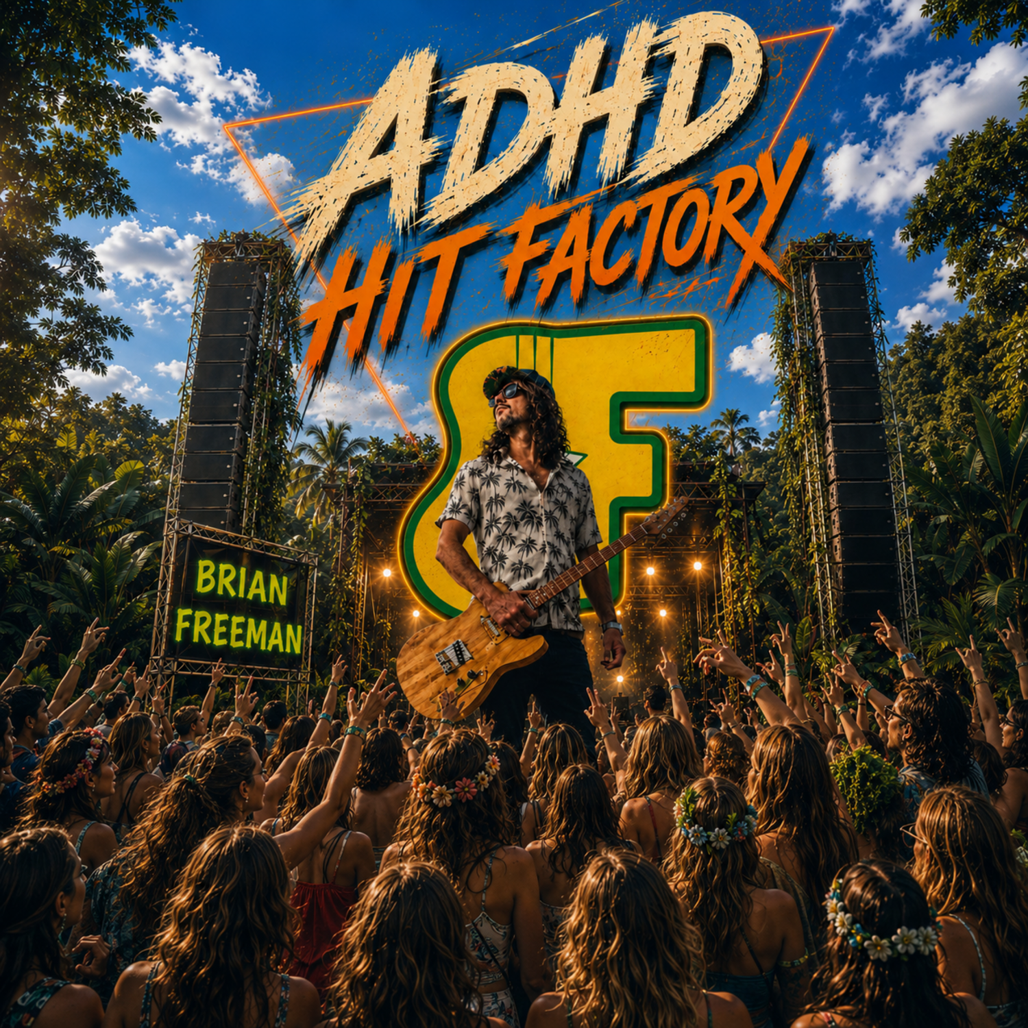 SKLADOM Hudobné CD BRIAN FREEMAN - ADHD Hit Factory